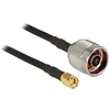 Delock Antenna Cable N Plug > RP-SMA Plug CFD200 2 m Low Loss (88940)