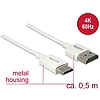 Delock Kábel Nagysebességű HDMI Ethernettel - HDMI-A-csatlakozódugó > HDMI Mini-C-csatlakozódugó, 3D (85141)