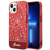 Guess GUHCP14MHGBNHR iPhone 14 Plus 6.7" piros/piros kemény tok, Paisley Bandana