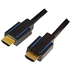 Logilink HDMI 2.0 PREMIUM Cable, 26AWG, A-A , 7,5m, black (CHB007)