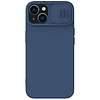 Nillkin CamShield mágneses szilikon tok iPhone 14-hez mágneses MagSafe borítás kék kameraburkolattal