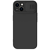 Nillkin CamShield mágneses szilikon tok iPhone 14 Plus mágneses MagSafe borítás fekete kamera borítással