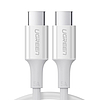 USB-C dugasz-USB-C dugó 2.0 UGREEN US300 kábel, 2 m, fehér (60552)