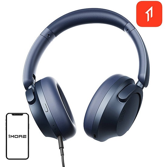 1 TÖBB SonoFlow Pro HQ51 vezeték nélküli fejhallgató, ANC kék (HQ51 Blue)