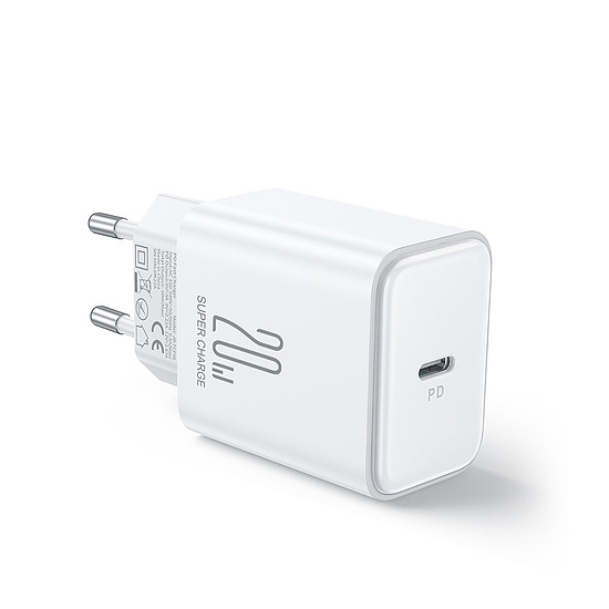 20 W USB C PD töltő USB C kábellel - Lightning Joyroom JR-TCF06