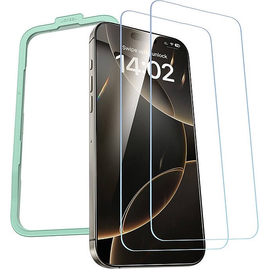2x Edzett üveg iPhone 16 Pro Ugreen SP629 + szerelőkerethez (45973)