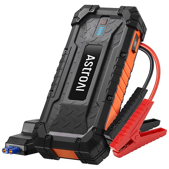 3 az 1-ben: Jump starter + Power bank + SOS fények borsó AstroAI S8 Ultra