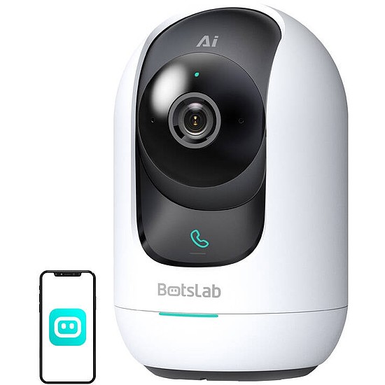 360-os beltéri WiFi kamera Botslab 2 Pro C221 5MP 5G