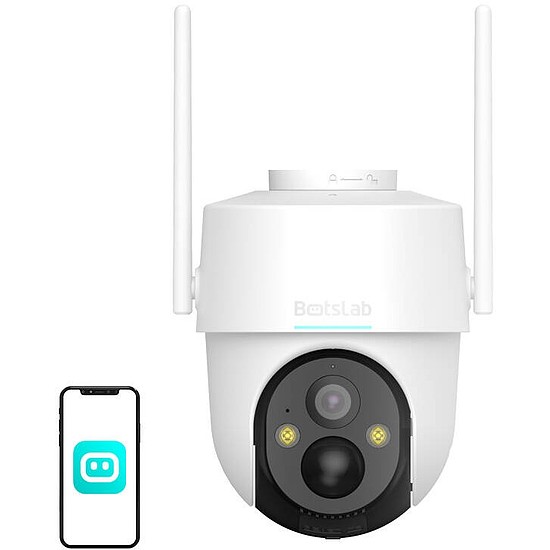 360-os kültéri WiFi kamera Botslab PT W313 3MP napelemmel