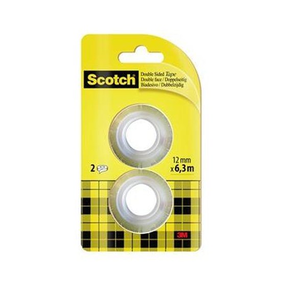 3M 136-1263R2 Scotch kétoldalas ragasztószalag 12 mm x 6,3 fm 2db / csomag