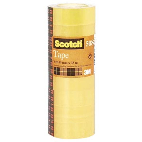 3M 508 Scotch Utility ragasztószalag 19 mm x 33 fm sárga PP