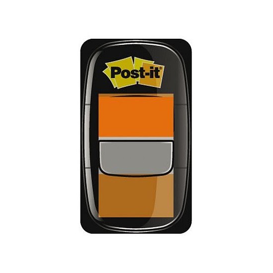 3M Post-it jelölőcímke 25x43 mm narancs 50 lap 50 címke 680-4