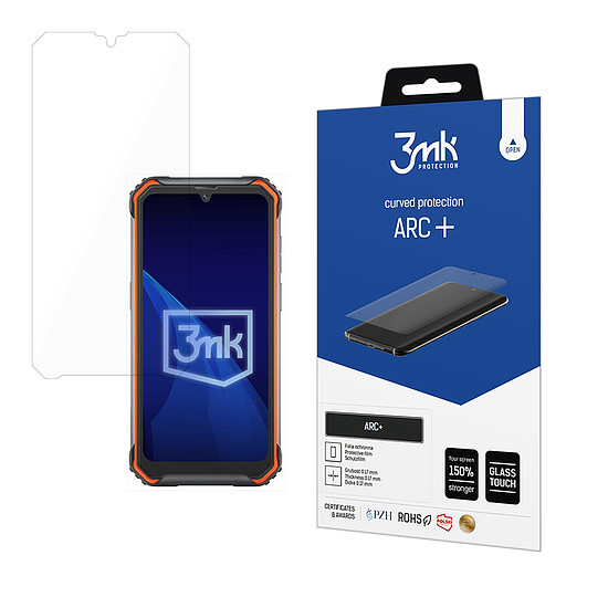 3mk ARC+ védőfólia Blackview BV7200 készüléken