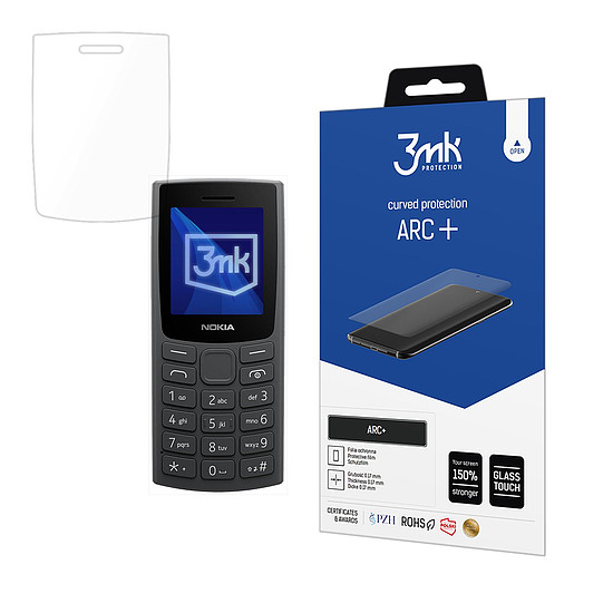 3mk ARC+ védőfólia Nokia 105 (2023) készülékhez