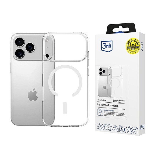 3mk Armor MagCase iPhone 17 Próhoz - Átlátszó