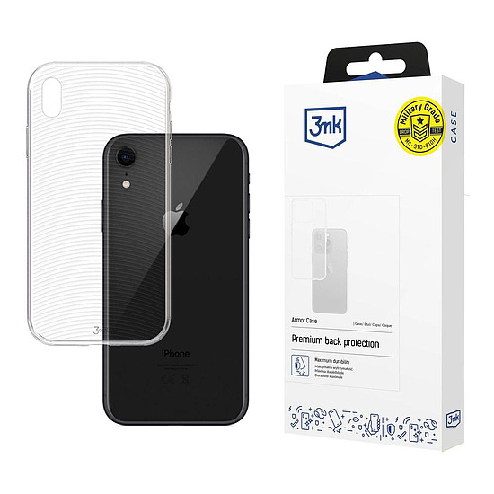 3mk Armor tok iPhone Xr-hez - átlátszó