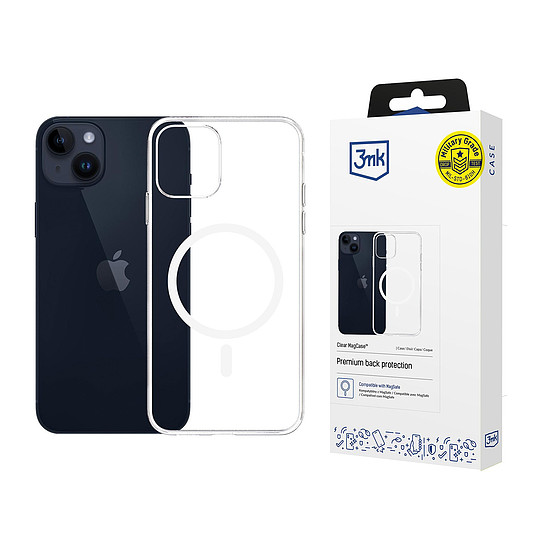 3mk Átlátszó MagCase Apple iPhone 14 Plus készülékhez - átlátszó