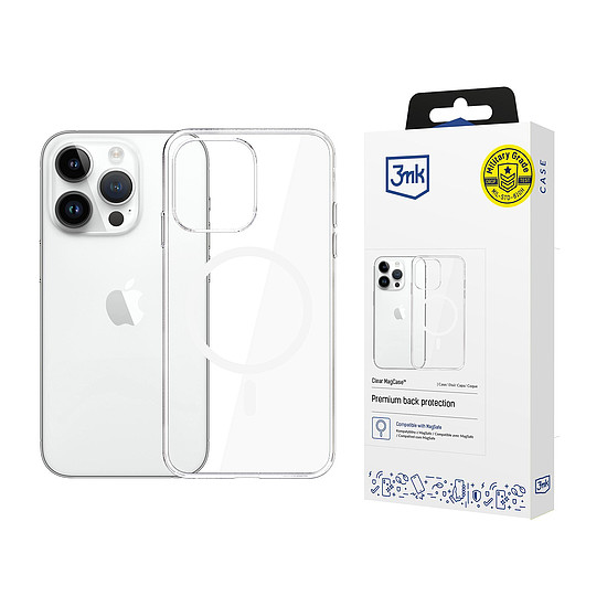 3mk Átlátszó MagCase tok Apple iPhone 14 Pro Maxhoz - Átlátszó