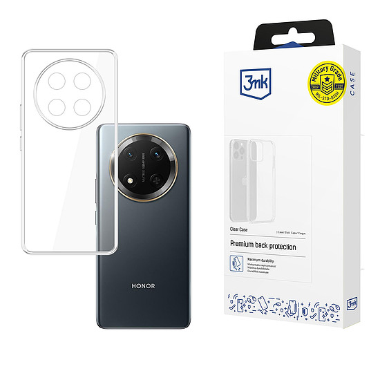 3mk átlátszó tok Honor Magic7 Lite-hoz - átlátszó