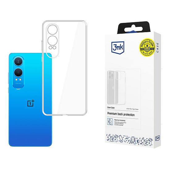 3mk Átlátszó Tok OnePlus Nord CE 4 Lite-hoz - átlátszó