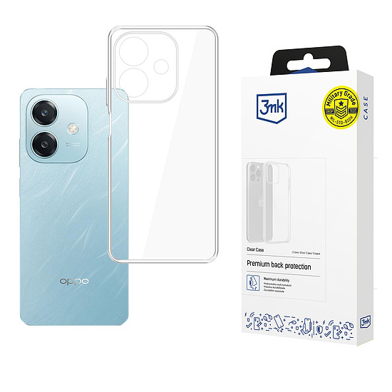 3mk átlátszó tok Oppo A60 5G-hez - átlátszó