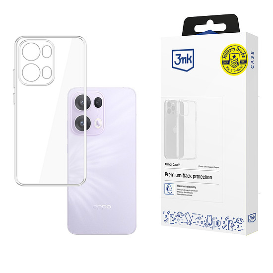 3mk átlátszó tok Oppo Reno 13 Pro készülékhez - átlátszó