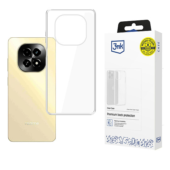 3mk Átlátszó Tok Realme C63 5G-hez - Átlátszó