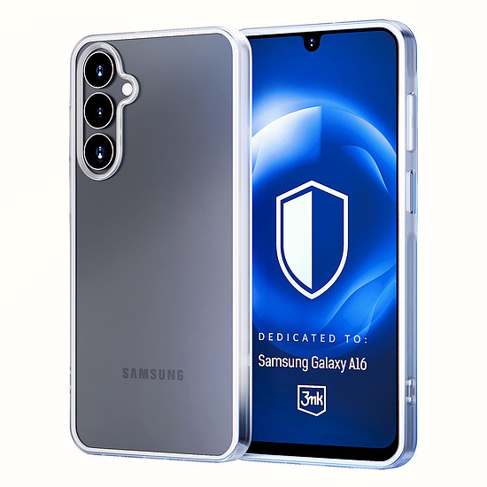 3mk átlátszó tok Samsung Galaxy A16 készülékhez - átlátszó