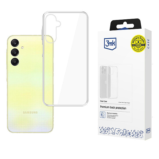 3mk átlátszó tok Samsung Galaxy A26 5G-hez - átlátszó