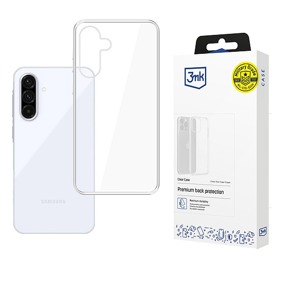 3mk átlátszó tok Samsung Galaxy A36 5G-hez - átlátszó