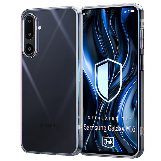 3mk átlátszó tok Samsung Galaxy M16 5G-hez - átlátszó