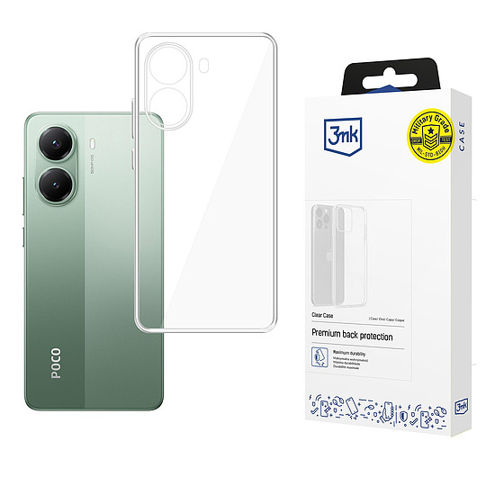 3mk átlátszó tok Xiaomi Poco X7 Pro készülékhez - átlátszó