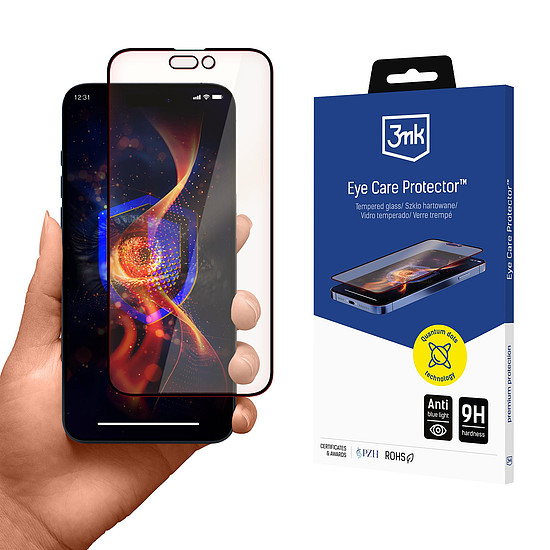 3mk Eye Care edzett üveg Apple iPhone 15 Plus/16 Plus készülékhez