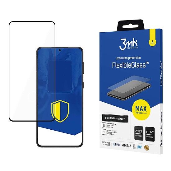 3mk FlexibleGlass Max hibrid üveg Samsung Galaxy S22 5G készülékhez