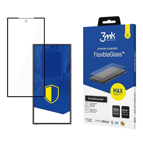 3mk FlexibleGlass Max hibrid üveg Samsung Galaxy S24 Ultra készülékhez