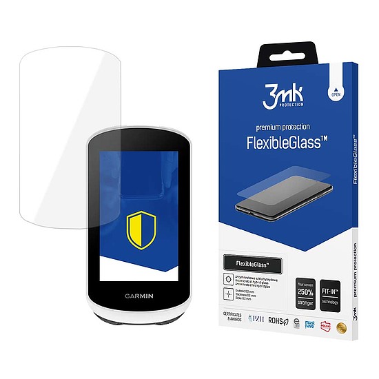 3mk FlexibleGlass hibrid üveg a Garmin Edge Explore 2-n