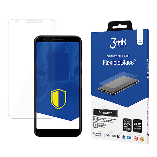 3mk FlexibleGlass hibrid üveg a Google Pixel 3a készüléken