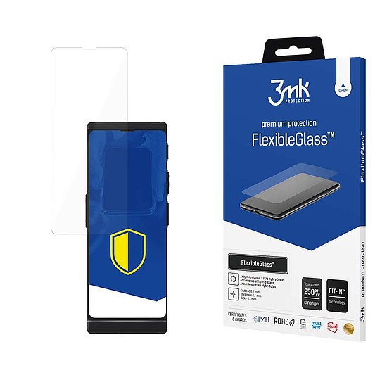 3mk FlexibleGlass hibrid üveg a Vasco Translator V4-en