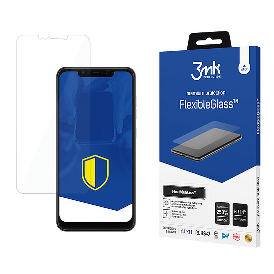 3mk FlexibleGlass hibrid üveg a Xiaomi Pocophone F1-en