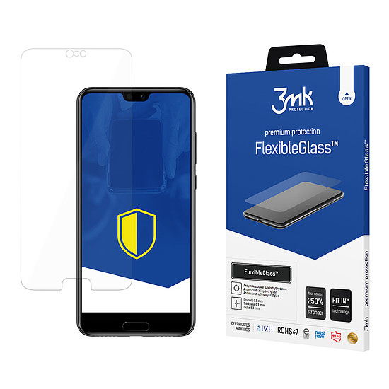 3mk FlexibleGlass hibrid üveg Huawei P20 Pro készüléken