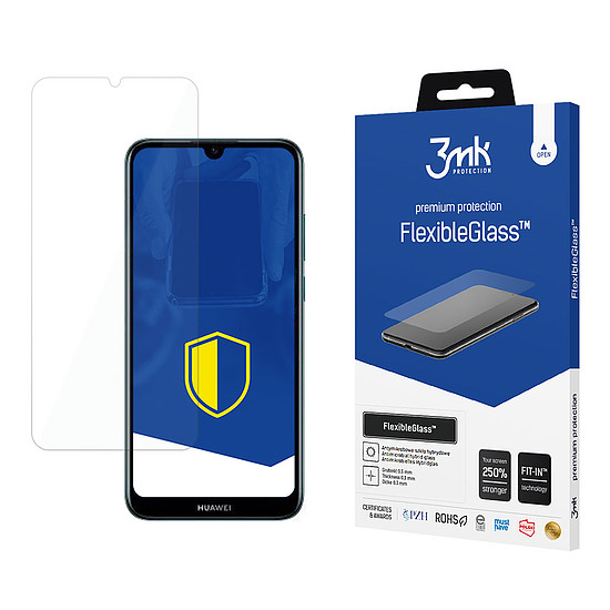 3mk FlexibleGlass hibrid üveg Huawei Y6 2019-en