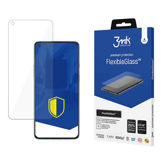 3mk FlexibleGlass hibrid üveg OnePlus 8T 5G készüléken
