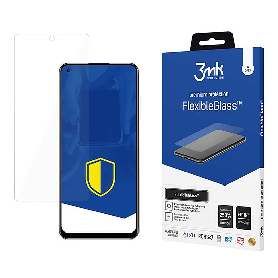 3mk FlexibleGlass hibrid üveg Realme 10 4G készüléken