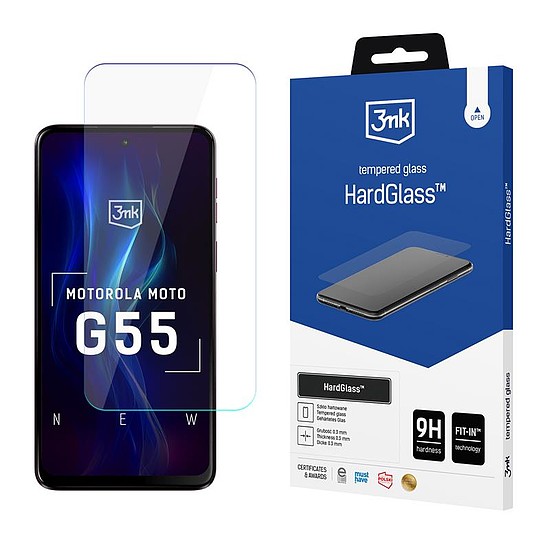 3mk HardGlass - Edzett üveg Motorola Moto G55 5G-hez (3MK_5903108608701)