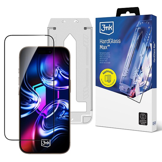3mk Hardglass Max edzett üveg iPhone 17 Pro Max-hoz