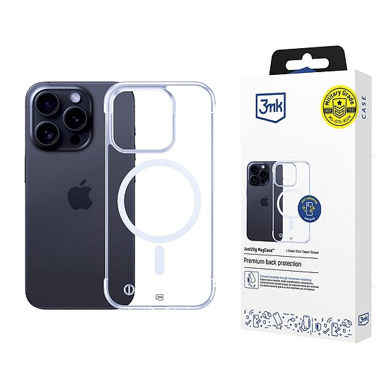 3mk Just20g MagCase iPhone 13 Próhoz - átlátszó