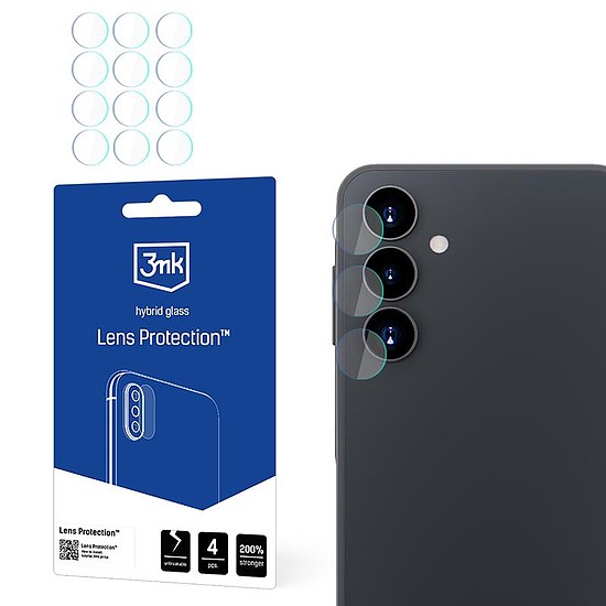 3mk lencsevédelem - fényképezőgép lencseüvege Samsung Galaxy A16 4G/5G készülékhez 4 szett (3MK_5903108616454)