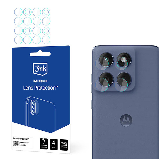 3mk lencsevédő hibrid kameralencse-üveg Motorola Edge 60 Fusion készülékhez