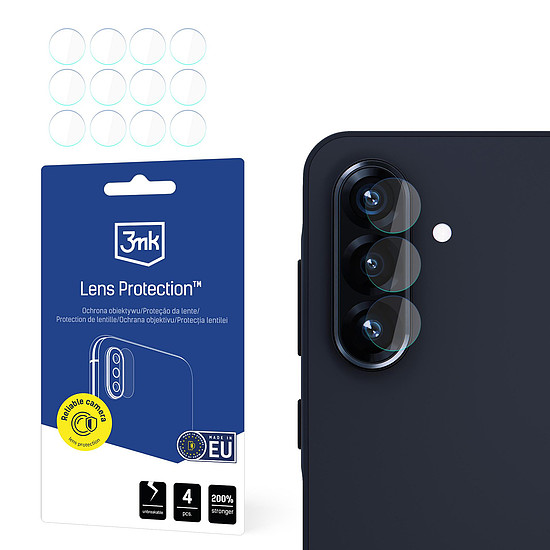 3mk lencsevédő hibrid kameralencse-üveg Samsung Galaxy A56 5G-hez