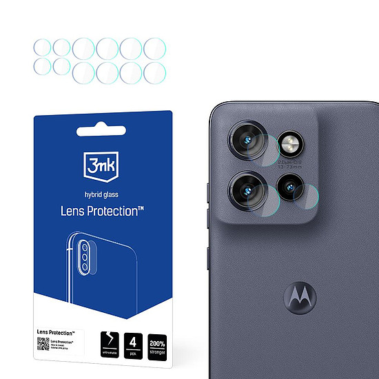 3mk lencsevédő hibrid kameraüveg Motorola Edge 50 5G-hez